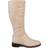 Journee Collection Meg Wide Calf - Stone