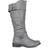 Journee Collection Harley Wide Calf - Grey