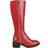 Journee Collection Morgaan Medium Calf - Red