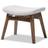 Baxton Studio Vera Mid-Century Seating Stool 39cm