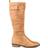 Journee Collection Lelanni Extra Wide Calf - Tan