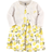 Hudson Dress and Cardigan 2-Piece Set - Lemon