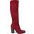 Journee Collection Kyllie Medium Calf - Burgundy