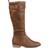 Journee Collection Lelanni Medium Calf - Brown