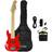 3RD AVENUE STX30 Junior Electric Guitar Bundle Red