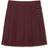 French Toast Youth Two Tab Skort - Burgundy