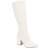 Journee Collection Tavia Wide Calf - White