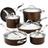 Anolon Nouvelle Cookware Set with lid 11 Parts