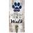 Fan Creations Atlanta Braves Leash Holder Sign Board