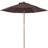 OutSunny New Garden Patio Outdoor Wooden Parasol 250cm