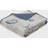 Madison Park Bayside Blankets Blue (177.8x152.4cm)