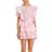 LoveShackFancy Natasha Mini Dress - Island Pink