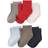 Luvable Friends Crew Socks 6-pack - Boy Solids (10726176)