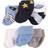 Luvable Friends Newborn Socks 6-Pack - Outer Space (10720620)