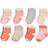 Hudson Toddler Crew Socks 8-Pack - Hearts and Stripes (10754578)