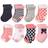 Hudson Rolled Cuff Crew Socks 8-pack - Heart (10754543)