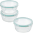 Lock & Lock Purely Better Food Container 3pcs 0.38L