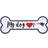 Fan Creations New England Patriots Team Dog Bone Sign