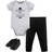 Little Treasures Baby Cotton Bodysuit, Pant & Shoe 3-pack - Mommy's Man