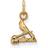 Fanatics St. Louis Cardinals Gold Extra Small Pendant W