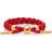 Rastaclat LNY Sheep Braided Bracelet - Red/Gold