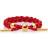 Rastaclat LNY Rabbit Braided Bracelet - Red/Gold