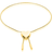 Adornia Heart Bolo Bracelet - Gold