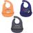 Hudson Silicone Bibs Miso Hungry 3-pack