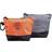 Klein Tools 9 in. Stand-Up Zipper Tool Bag (2-Pack) Orange and Black; Gray and Black