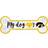 Fan Creations Iowa Hawkeyes Team Dog Bone Sign Board