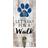 Fan Creations Kansas Jayhawks Leash Holder Sign Board