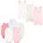 Hudson Infant Girl Cotton Bodysuits and Rompers 8-pack - Pink Strawberry