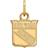 LogoArt New York Rangers Gold Plated XS Pendant W