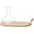 LSA International Wine 1.4L Carafe & Oak Wood Set Wine Carafe