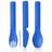 Humangear Gobites Trio Travel Knife, & Set In Blue Blue 3 Cutlery Set