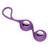 Duo Kegel Balls Purple with Sleeve