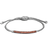 John Hardy Pull Through Station Bracelet - Silver/Garnet