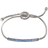 John Hardy Pull Through Station Bracelet - Silver/Sapphire