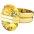 Swarovski Lucent Ring - Gold/Yellow