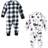 Hudson Unisex Plush Jumpsuits - Winter Bear