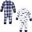 Hudson Baby Infant Boy Plush Jumpsuits - Cars