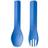 Humangear Gobites Duo Dark Blue Cutlery Set