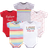 Little Treasures Bodysuits 5-pack - Love Always Wins