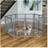 Carlson Dog Garden with Plastic Gate 2in1