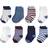 Touched By Nature Organic Basic Socks 8-pack - Burgundy/Navy (10766400)