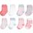 Touched By Nature Organic Basic Socks 8-pack - Coral/Mint (10766409)