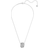 Swarovski Further Pendant Necklace - Silver/Transparent