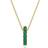 Swarovski Exalta Pendant Necklace - Gold/Green