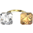 Swarovski Ortyx Pyramid Cut Ring - Gold/Transparent/Yellow