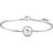 Swarovski North Bangle Bracelet - Silver/Transparent
